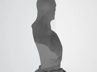 Batman Bust 3D Model Ready to Print 3D print model