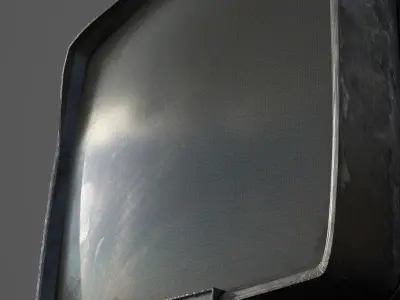 Vintage TV USSR Electronica VL100 Free 3D model