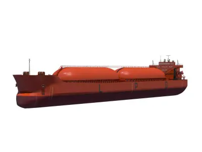 LPG carrier 3D model