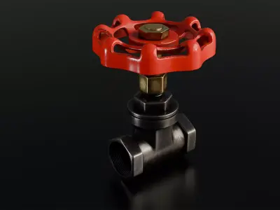 Industrial Valve 3D model