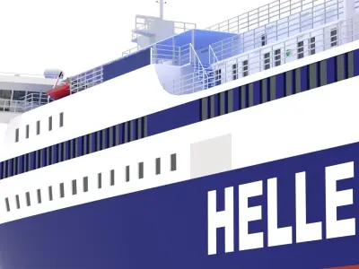Hellenic Seaways Nissos Chios 3D model