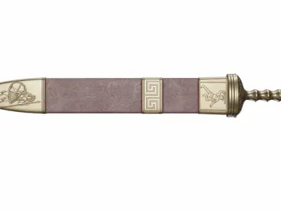 Gladius 3D model purchase