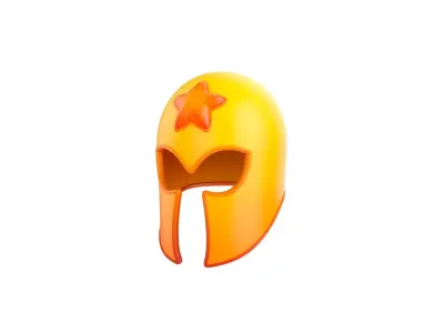 Prop252 Star Helmet 3D model