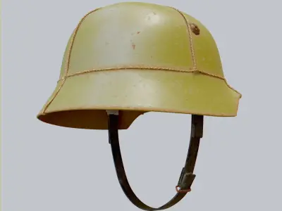 Soldier Helmet Low-poly 3D model purchase