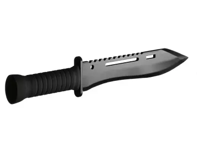 Tactical Knife 3D model get