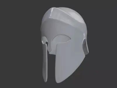 Ancient Greek Helmet 3D Printable 3D print model