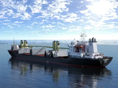 Bulk Carrier SEA CHALLENGER  3D model