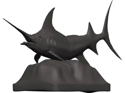 Marlin 3D model purchase