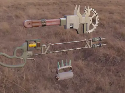 waste weapons 3D model