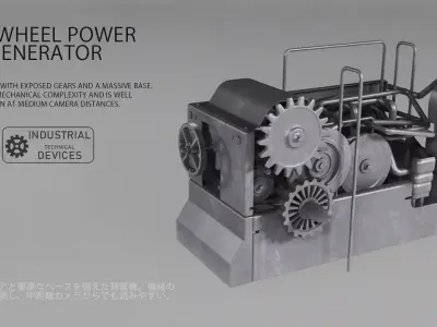 Industrial Technical Devices 3D model