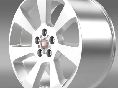 Fiat Doblo Cargo rim 2015 3D model
