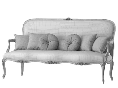chairish  sofa art 8732 3D model