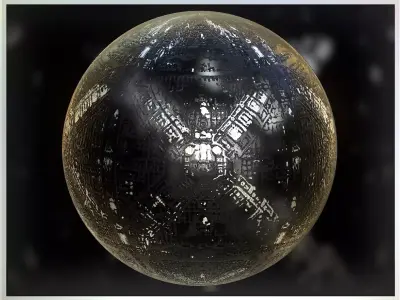 PBR Sci-Fi Seamless Realistic Material SBSAR 4k Texture 040 Texture