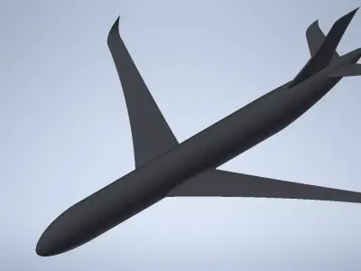 Private Jet 3D print model