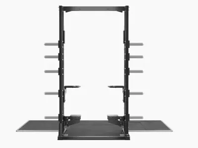 Technogym Half Rack Pure 3D model