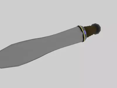Gladius LP Low-poly 3D model
