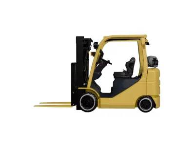 Small Capacity Forklift Compact Warehouse Handling Vehicle 02 3D model