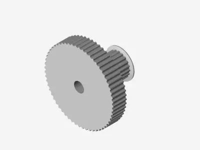 Timming Pully  Free 3D model