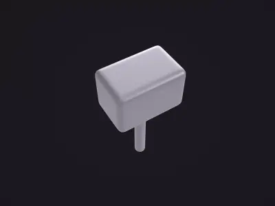 Metal Hammer 3D model