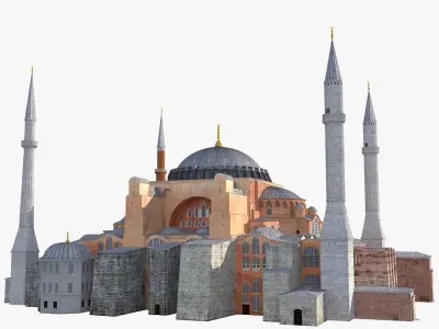 Hagia Sophia 2 3D model