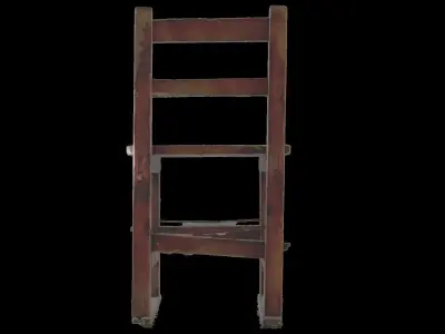 Wood Chair 3D model get