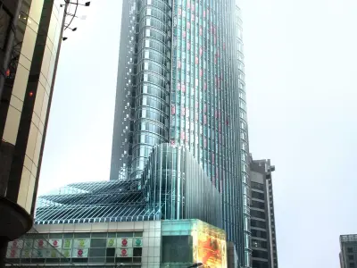 3Dmax fashion city commercial square building 457 3D model