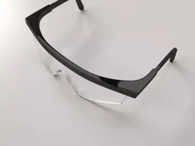 Safety Glass 3D model purchase