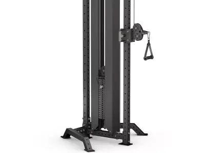 Dual Station Pulley 3D model