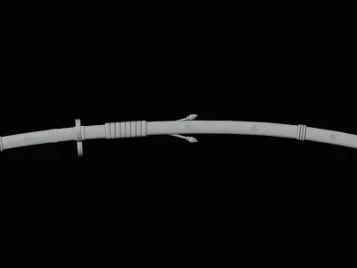 Katana - Enma Low-poly 3D model