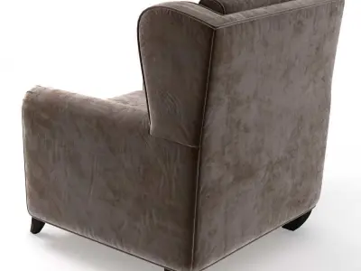 Branly Arm Chair by Jean De Merry 3D model
