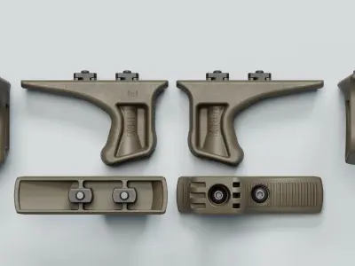 M-LOK - BCM KAG - Replica Low-poly 3D model