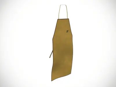 Industrial Apron Low-poly 3D model