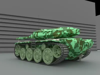 Tank Scout 3D model