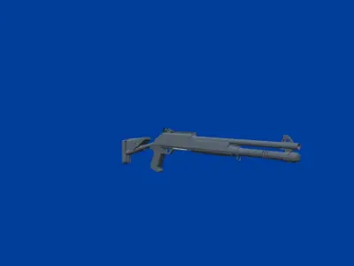 lowpoly weapons pack Low-poly 3D model