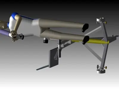 Faro-Arm CMM Mobile Stand Free 3D model