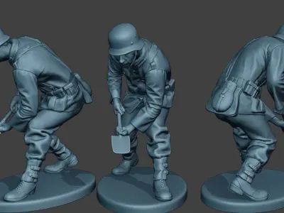 German soldier ww2 G6 Pack1