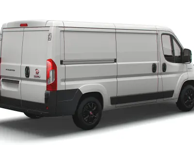 Fiat Ducato Van L2H1 2022 3D model