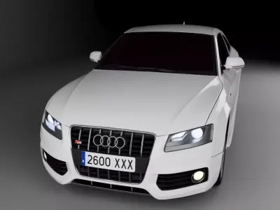 Audi S5 2008 3D model