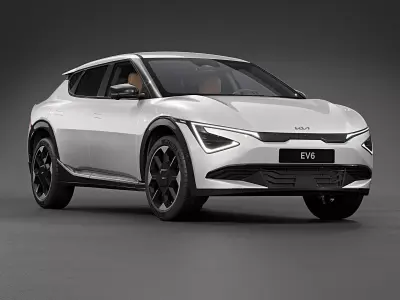 2025 Kia EV6 3D model