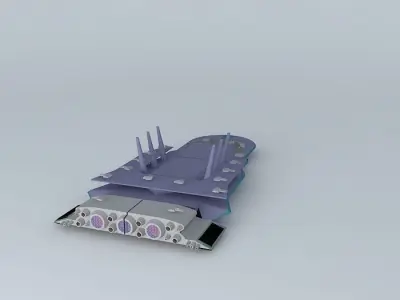 XSF Innocent Frigate infinity class Free 3D model