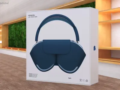 Box AirPods Max 3D model