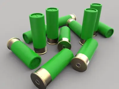 Hunting Cartriges 3D model