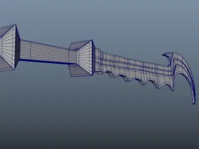 3d viking sword Free 3D model