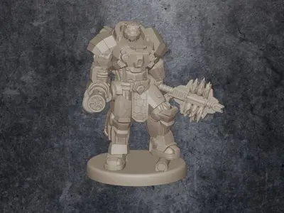 Kogot - Vesk mercenary 3D print model