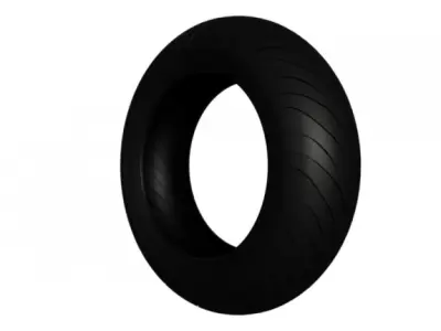 Moto GP Tire 3D model
