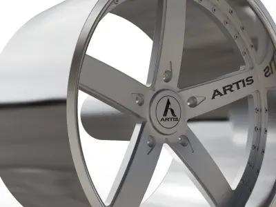 ARTIS BOOYA-M WHEEL 3D MODEL 3D model