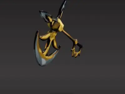 Fantasy Axe or Weapon 3D model