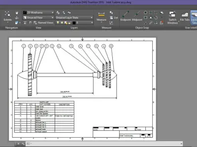 Gassturbine Model rocket launcher 3D model