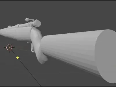 Kar98k 3D model