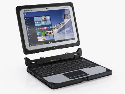 Panasonic Toughbook 20 3D model